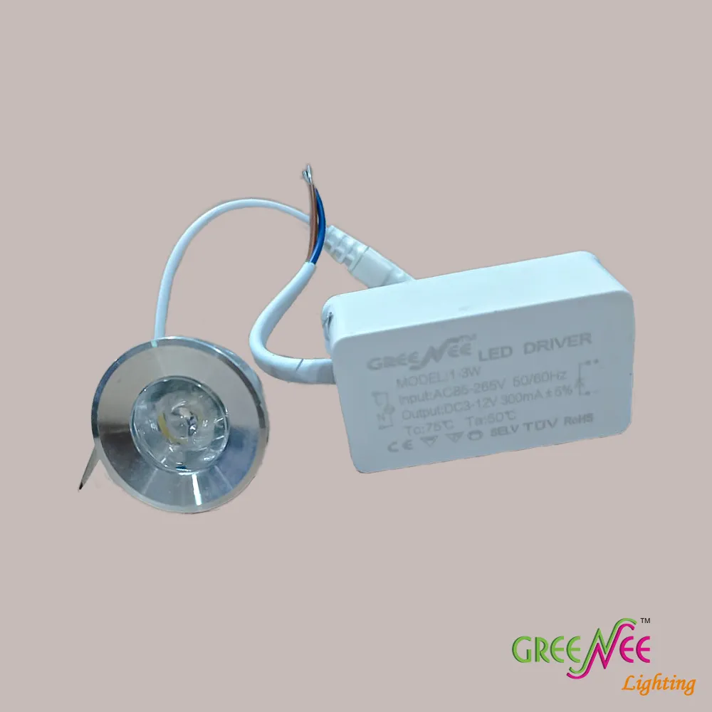 LED DOWN LIGHT 1W RECESS MOUNT RD WW