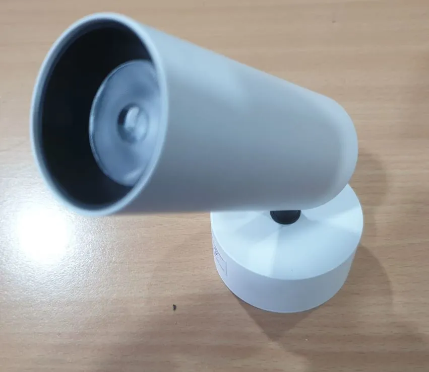 LED INDOOR SPOT LIGHT 3W 3000K WH BODY ADJ D40MM X H155MM